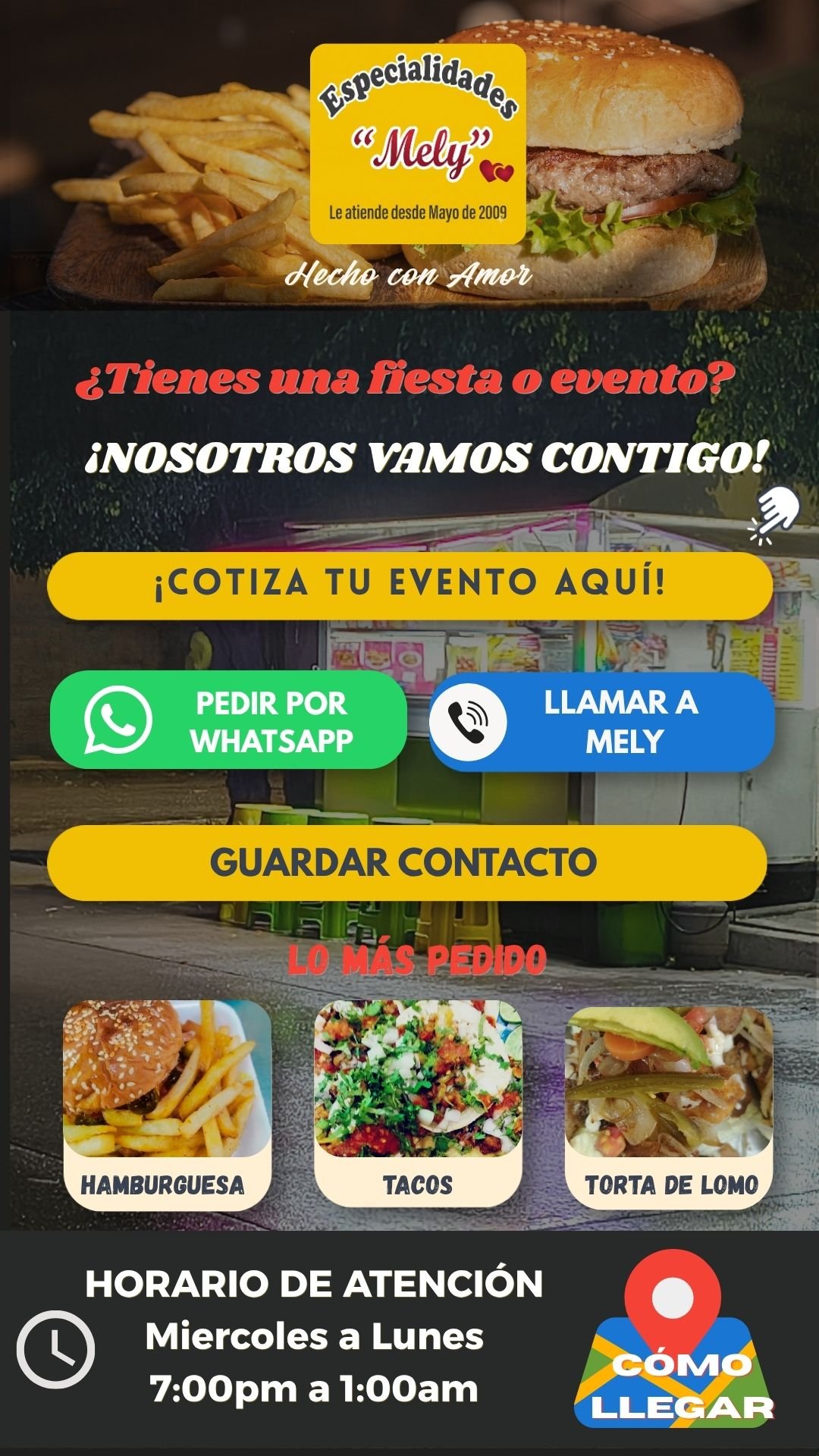 Especialidades Mely
